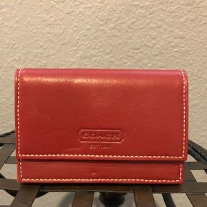 Coach Accordion Card Case